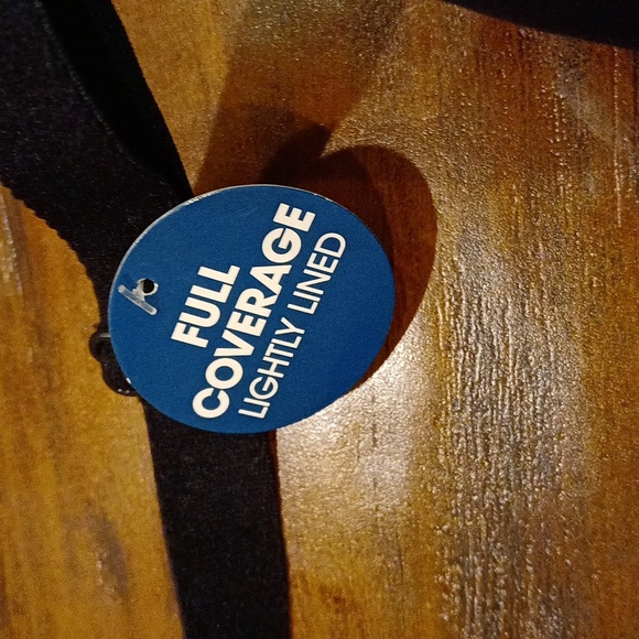 NWT Fruit of the Loom 38DDD Black Full Coverage Bra - Picture 4 of 5